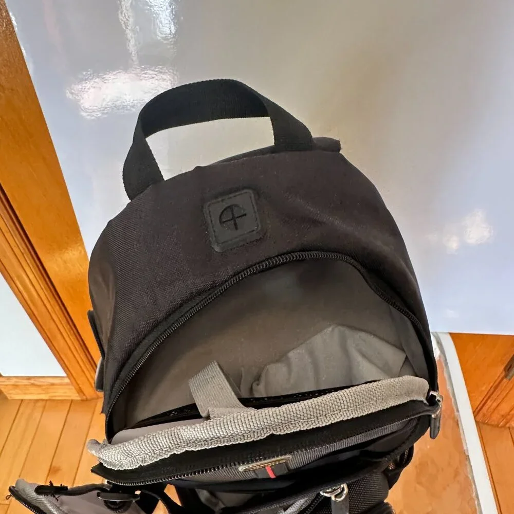 Targus - Camera Sling Backpack - Medium - Black/Grey color